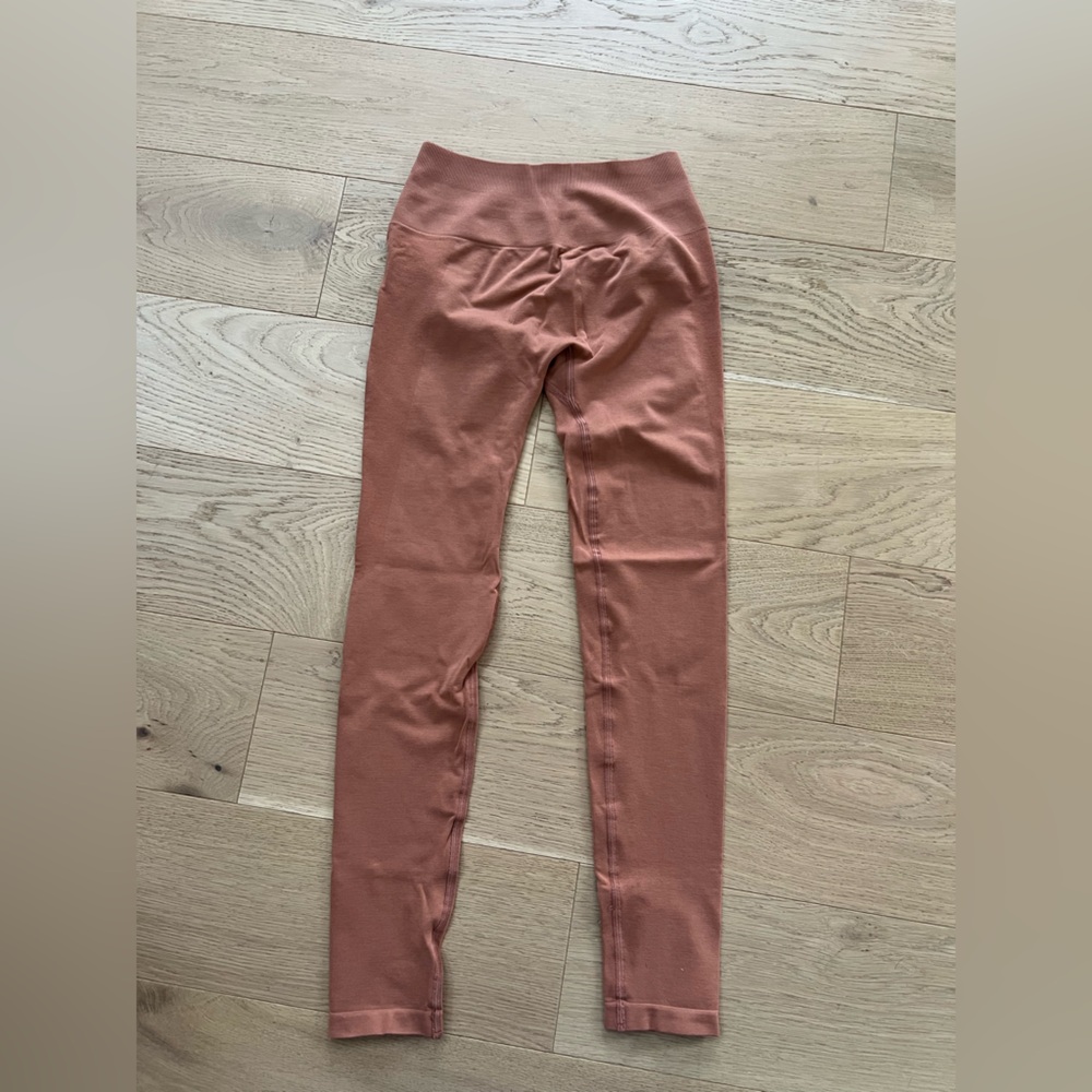 Alphalete Amplify Orange/Rust Leggings Size Small